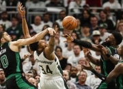 包含步行者横扫凯尔特人，德拉蒙德致命封盖带队取胜的词条